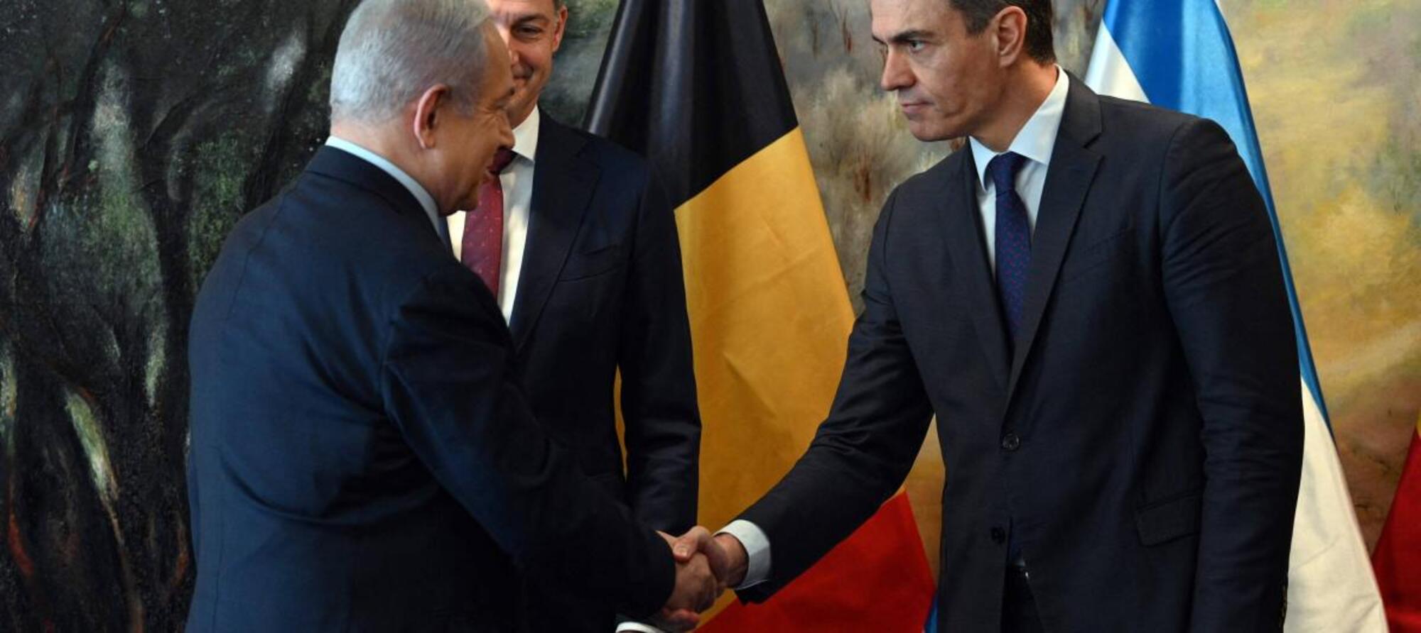 Sánchez y Netanyahu